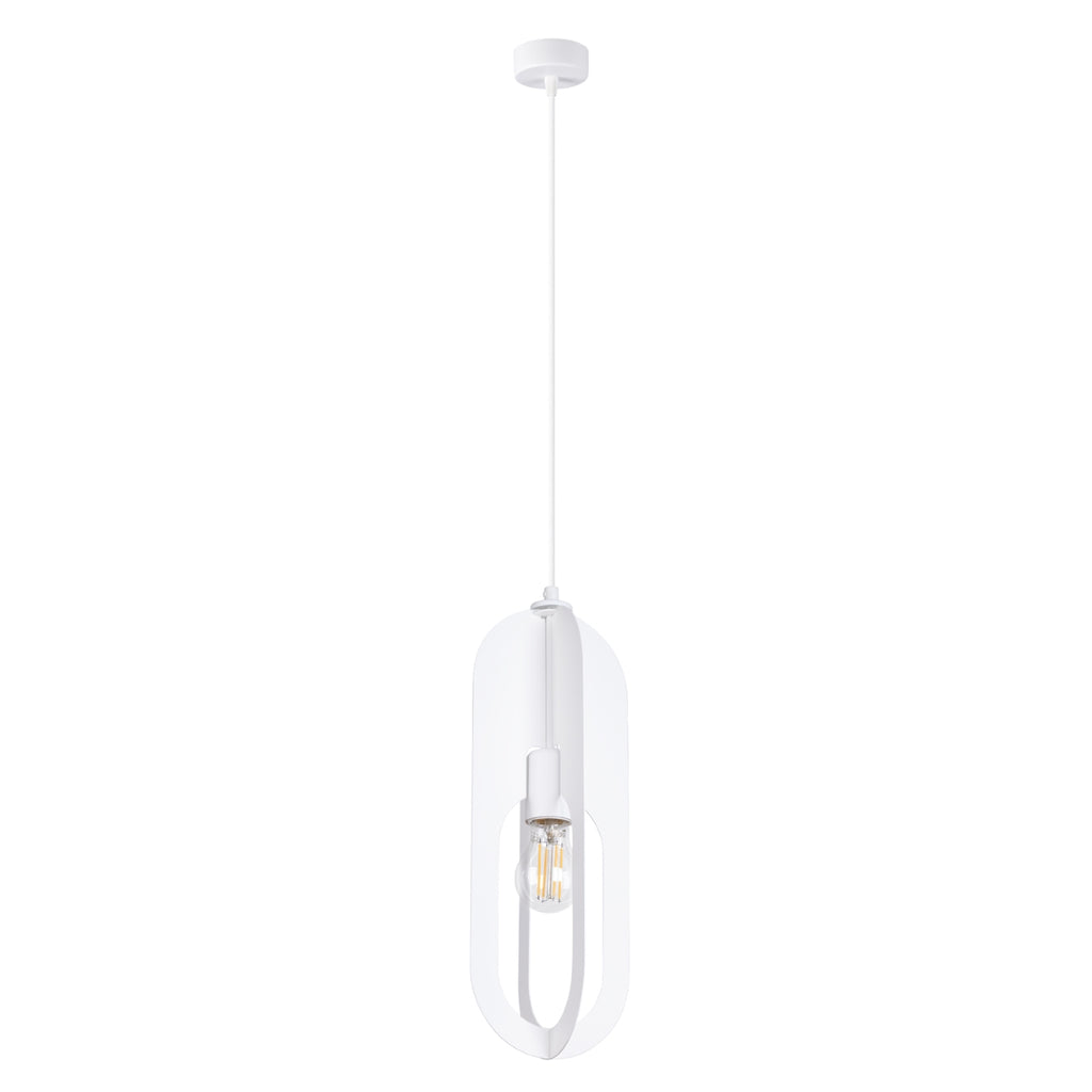Pendelleuchte NICUS 1 Weiß Sollux Lighting