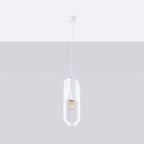 Pendelleuchte NICUS 1 Weiß Sollux Lighting
