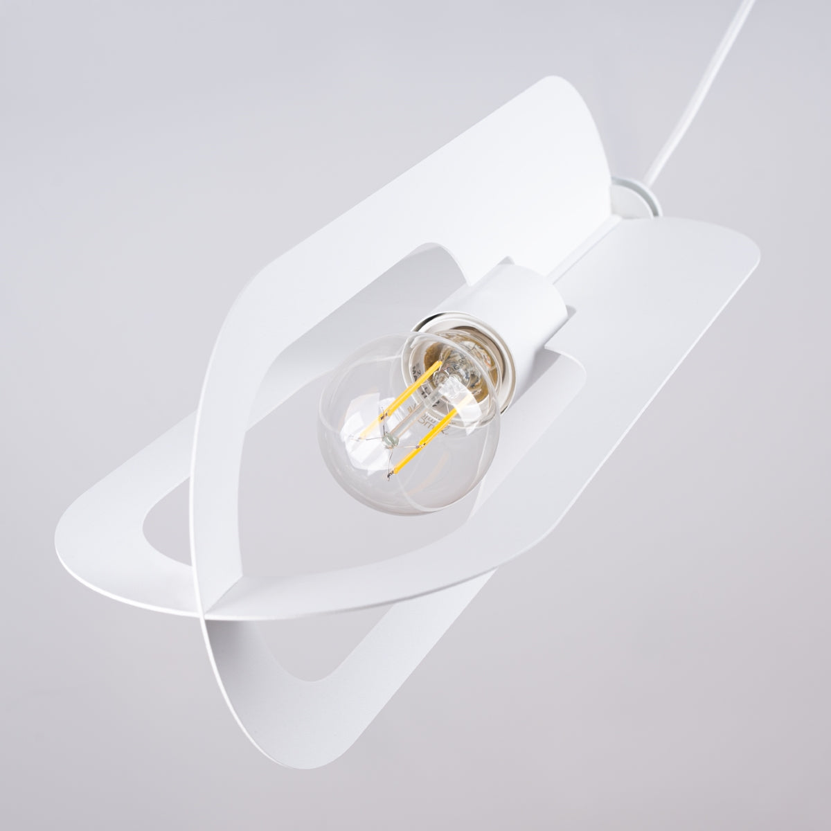 Pendelleuchte NICUS 1 Weiß Sollux Lighting