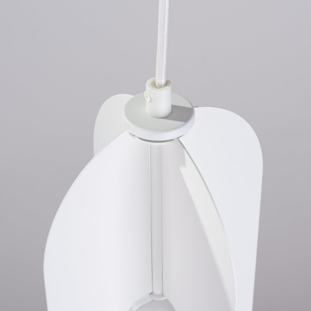 Pendelleuchte NICUS 1 Weiß Sollux Lighting
