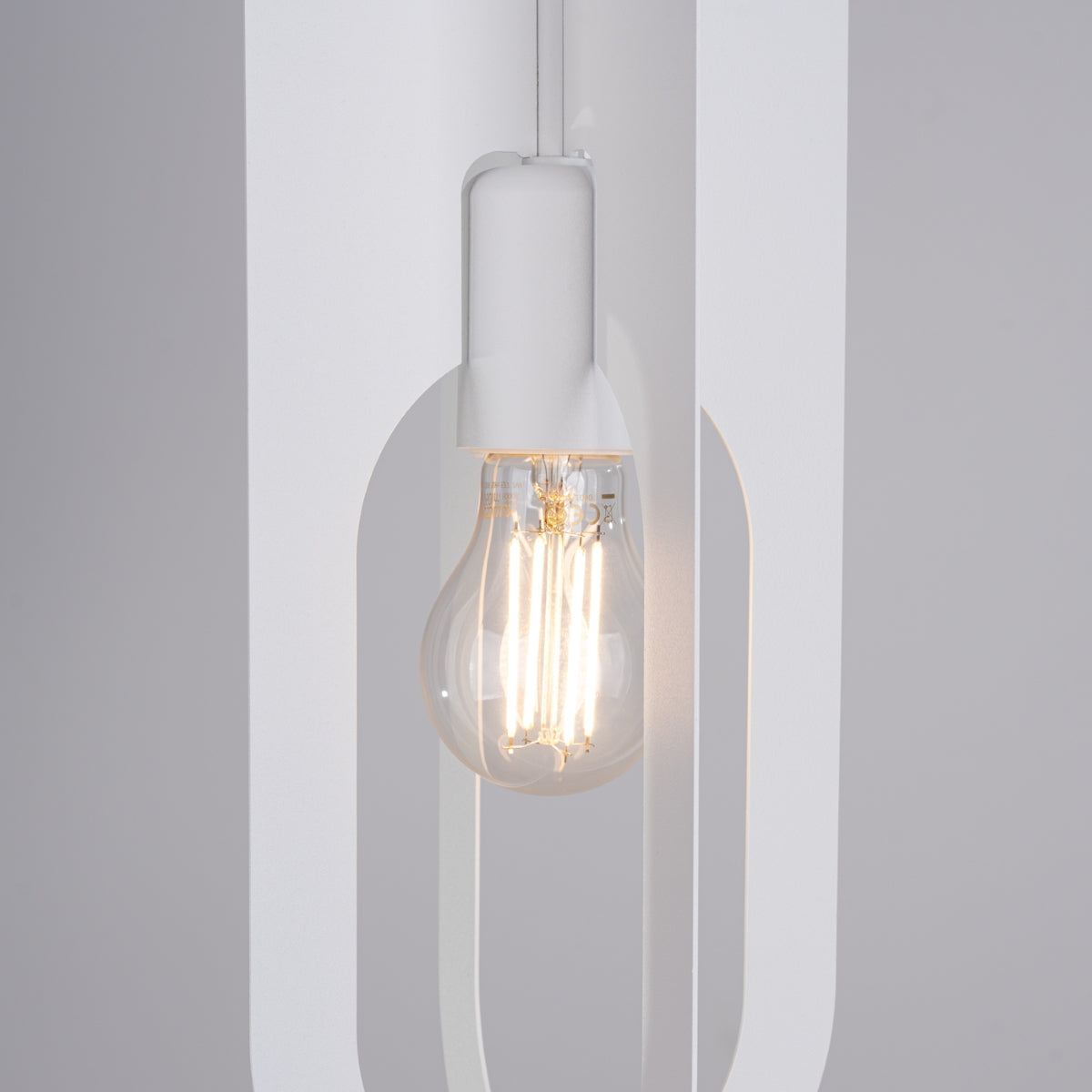 Pendelleuchte NICUS 1 Weiß Sollux Lighting
