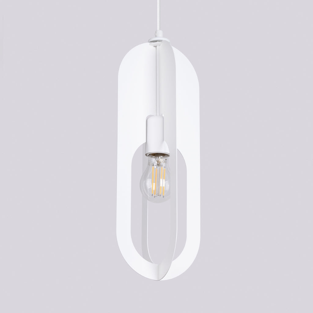 Pendelleuchte NICUS 1 Weiß Sollux Lighting