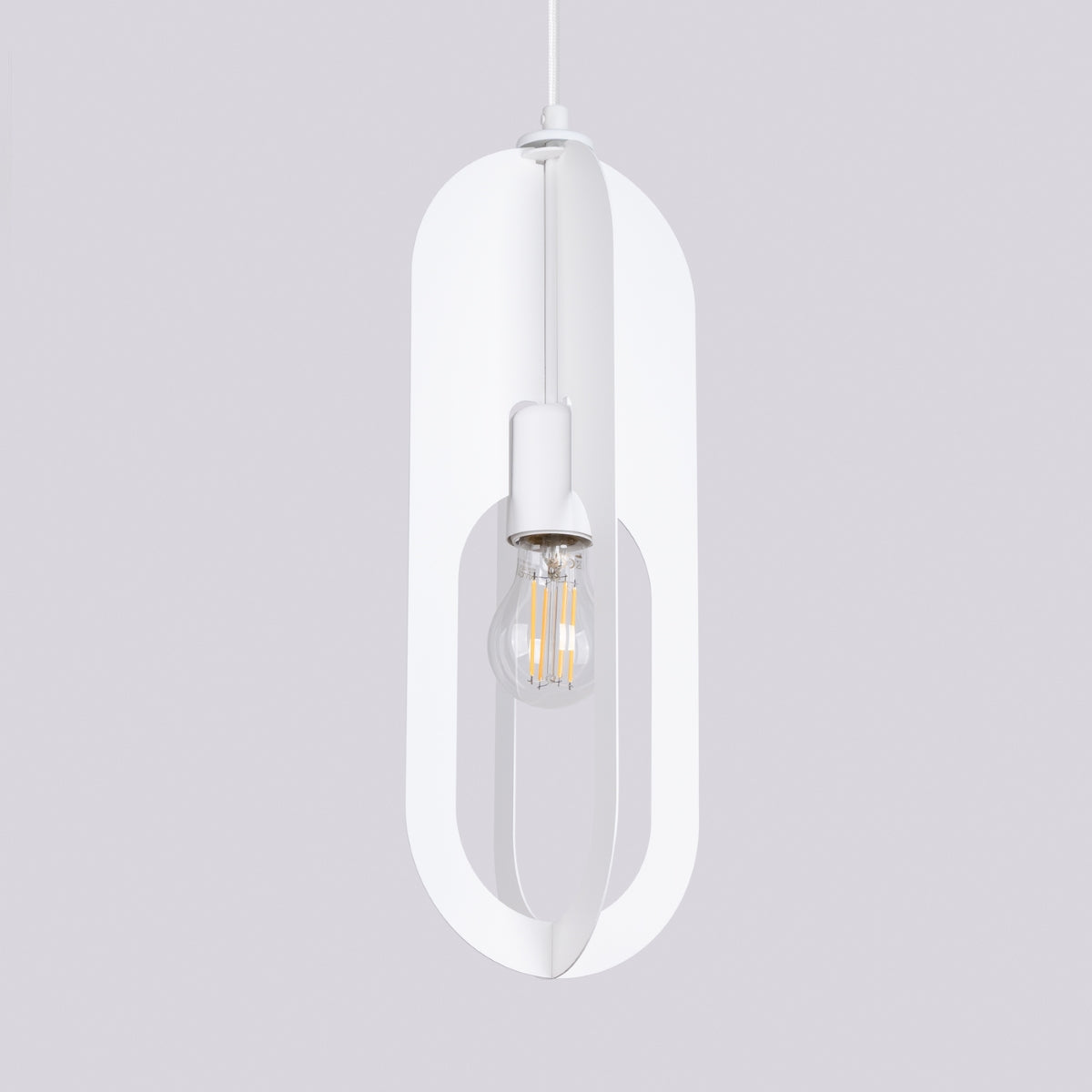 Pendelleuchte NICUS 1 Weiß Sollux Lighting