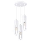 Pendelleuchte NICUS 3P Weiß Sollux Lighting