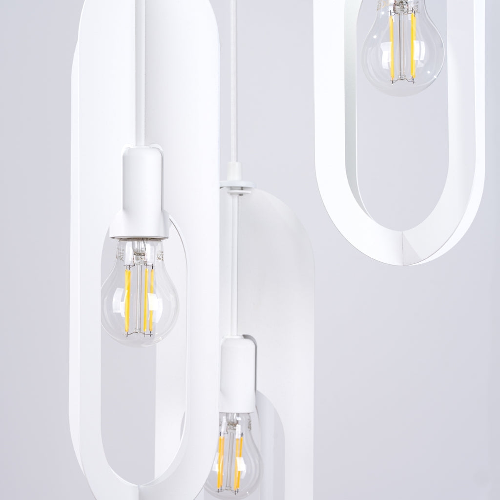 Pendelleuchte NICUS 3P Weiß Sollux Lighting