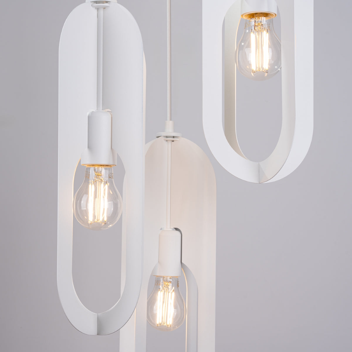 Pendelleuchte NICUS 3P Weiß Sollux Lighting
