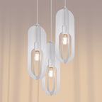 Pendelleuchte NICUS 3P Weiß Sollux Lighting