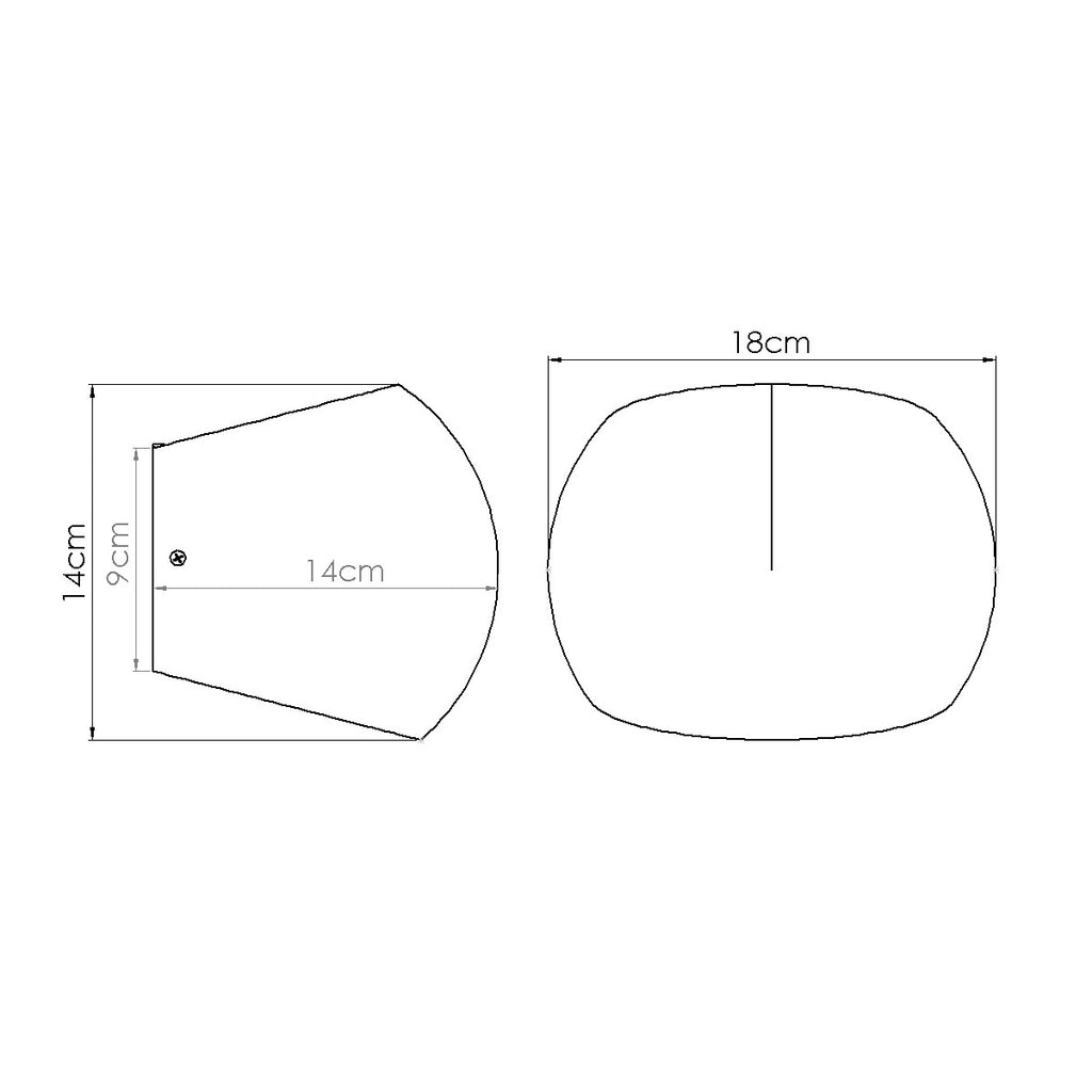 Wandleuchte GLOBE beton Sollux Lighting