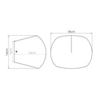 Wandleuchte GLOBE beton Sollux Lighting