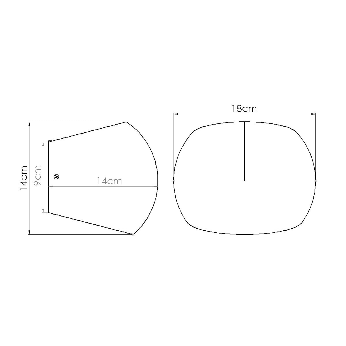 Wandleuchte GLOBE beton Sollux Lighting