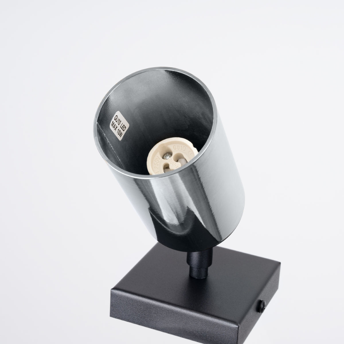 Wandleuchte WINX schwarz & chrom Sollux Lighting