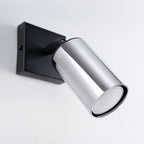 Wandleuchte WINX schwarz & chrom Sollux Lighting