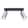 Deckenleuchte - Spot - Strahler WINX 2 schwarz & chrom Sollux Lighting