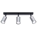 Deckenleuchte - Spot - Strahler WINX 3 schwarz & chrom Sollux Lighting