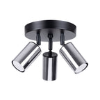 Deckenleuchte - Spot - Strahler WINX 3P schwarz & chrom Sollux Lighting