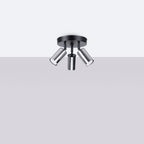 Deckenleuchte - Spot - Strahler WINX 3P schwarz & chrom Sollux Lighting