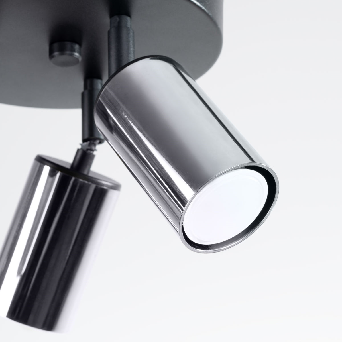 Deckenleuchte - Spot - Strahler WINX 3P schwarz & chrom Sollux Lighting