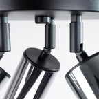 Deckenleuchte - Spot - Strahler WINX 3P schwarz & chrom Sollux Lighting