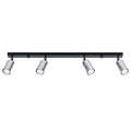Deckenleuchte - Spot - Strahler WINX 4L schwarz & chrom Sollux Lighting