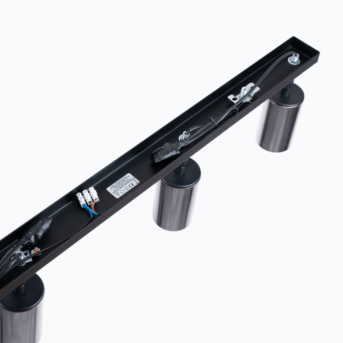 Deckenleuchte - Spot - Strahler WINX 4L schwarz & chrom Sollux Lighting