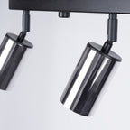 Deckenleuchte - Spot - Strahler WINX 4L schwarz & chrom Sollux Lighting