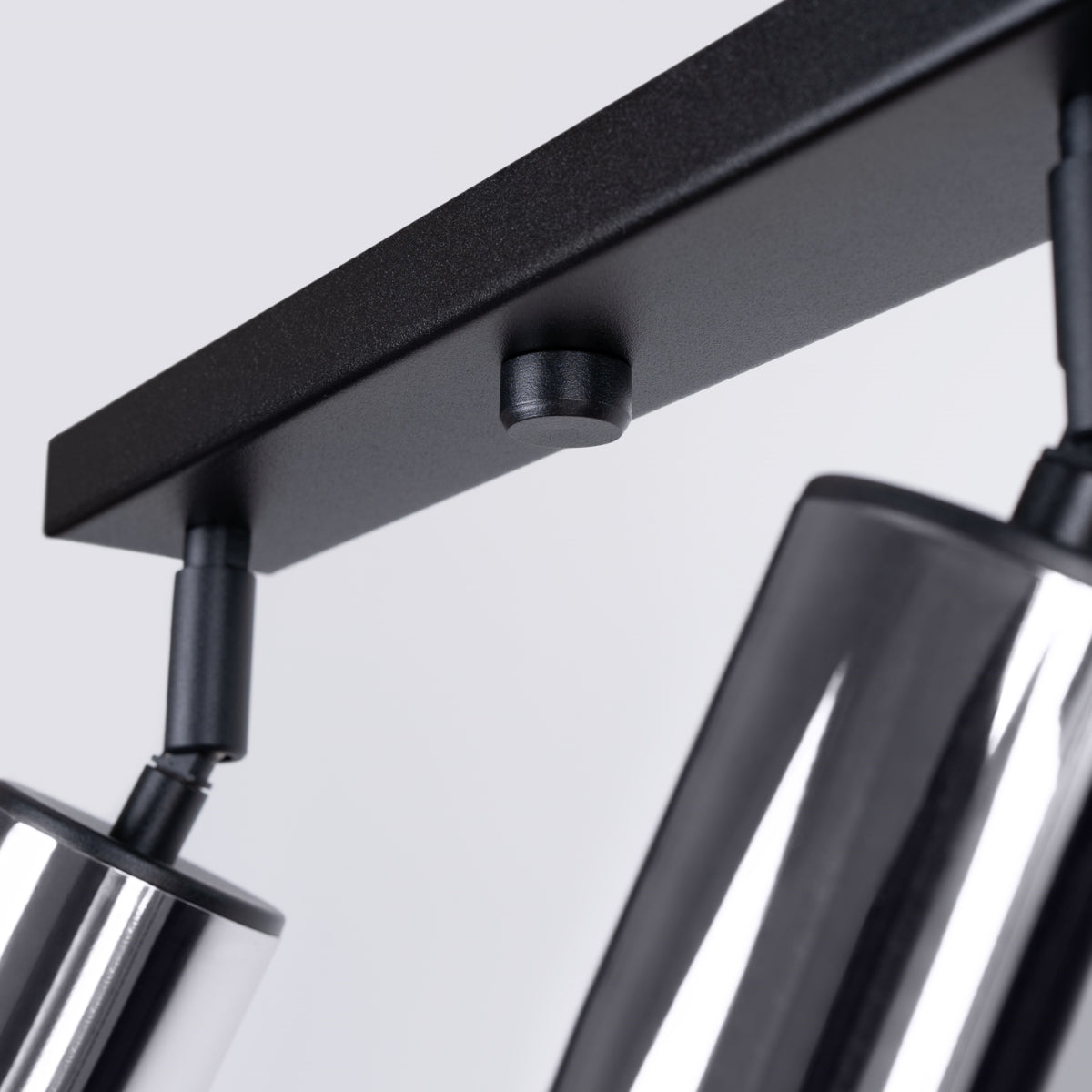 Deckenleuchte - Spot - Strahler WINX 4L schwarz & chrom Sollux Lighting