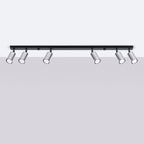 Deckenleuchte - Spot - Strahler WINX 6L schwarz & chrom Sollux Lighting