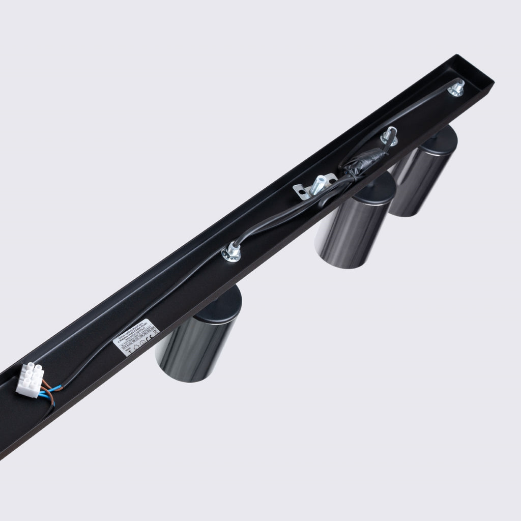 Deckenleuchte - Spot - Strahler WINX 6L schwarz & chrom Sollux Lighting