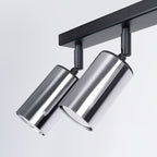 Deckenleuchte - Spot - Strahler WINX 6L schwarz & chrom Sollux Lighting