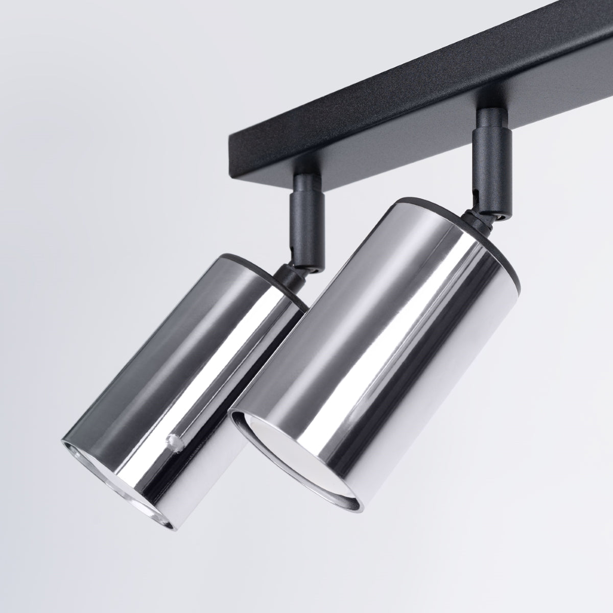 Deckenleuchte - Spot - Strahler WINX 6L schwarz & chrom Sollux Lighting