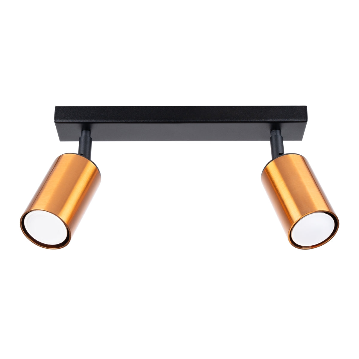 Deckenleuchte - Spot - Strahler WINX 2 schwarz & kupfer Sollux Lighting