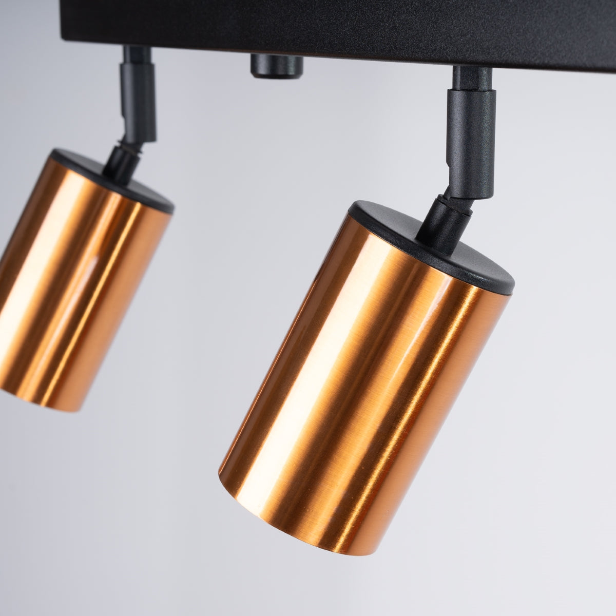 Deckenleuchte - Spot - Strahler WINX 4L schwarz & kupfer Sollux Lighting