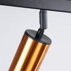 Deckenleuchte - Spot - Strahler WINX 4L schwarz & kupfer Sollux Lighting