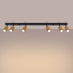 Deckenleuchte - Spot - Strahler WINX 6L schwarz & kupfer Sollux Lighting