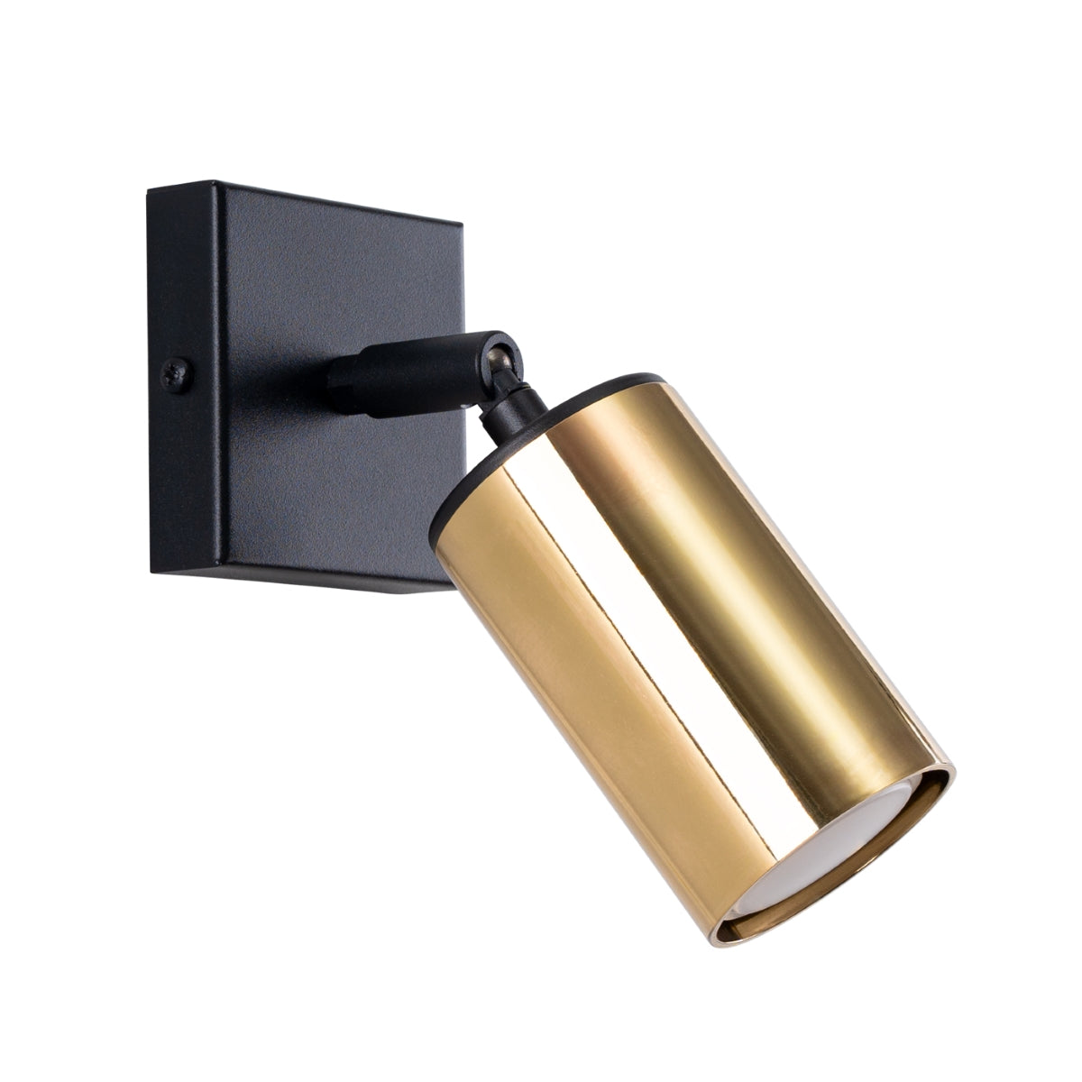 Wandleuchte WINX schwarz & gold Sollux Lighting