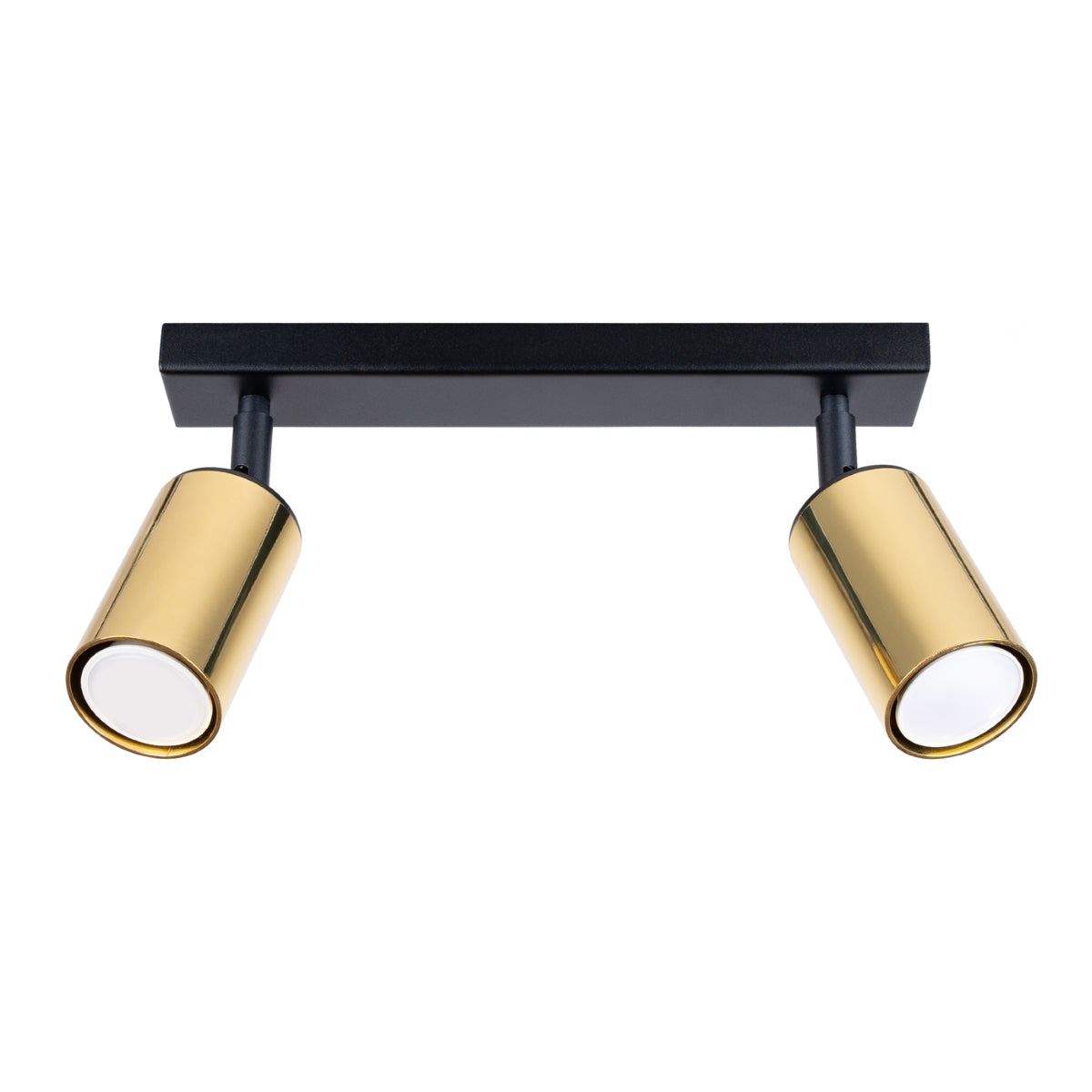 Deckenleuchte - Spot - Strahler WINX 2 schwarz & gold Sollux Lighting