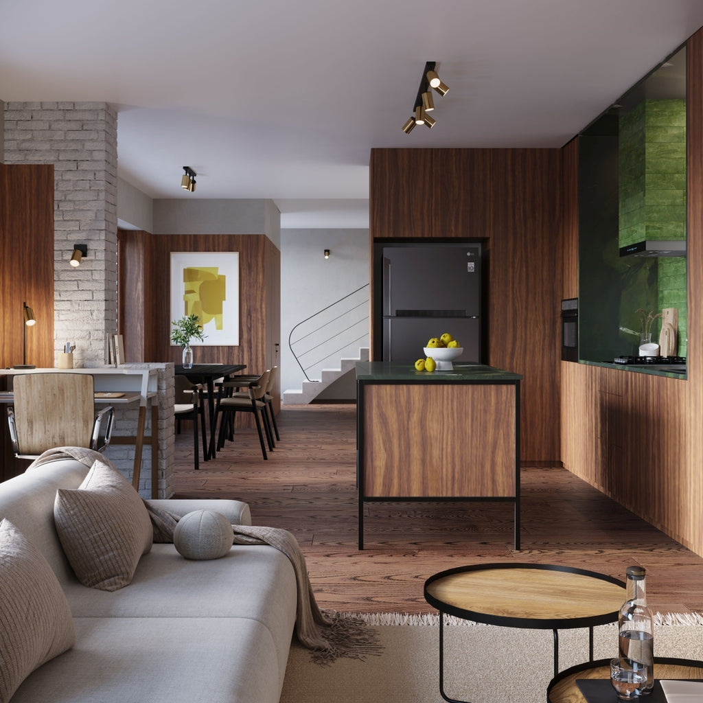 Deckenleuchte - Spot - Strahler WINX 3 schwarz & gold Sollux Lighting