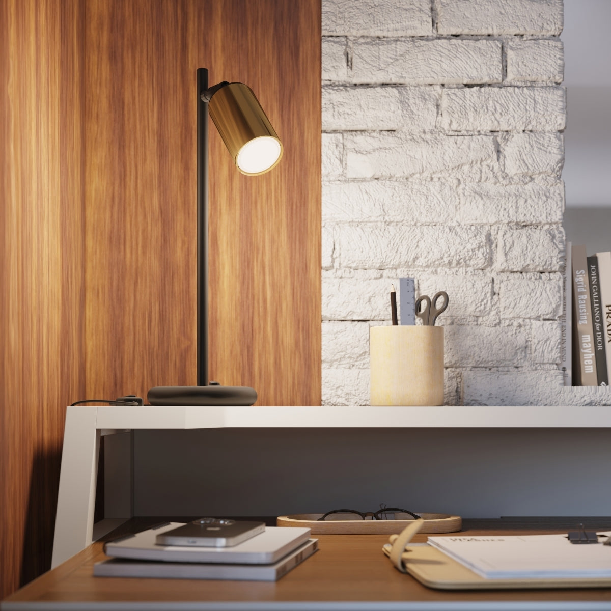 Deckenleuchte - Spot - Strahler WINX 3P schwarz & gold Sollux Lighting