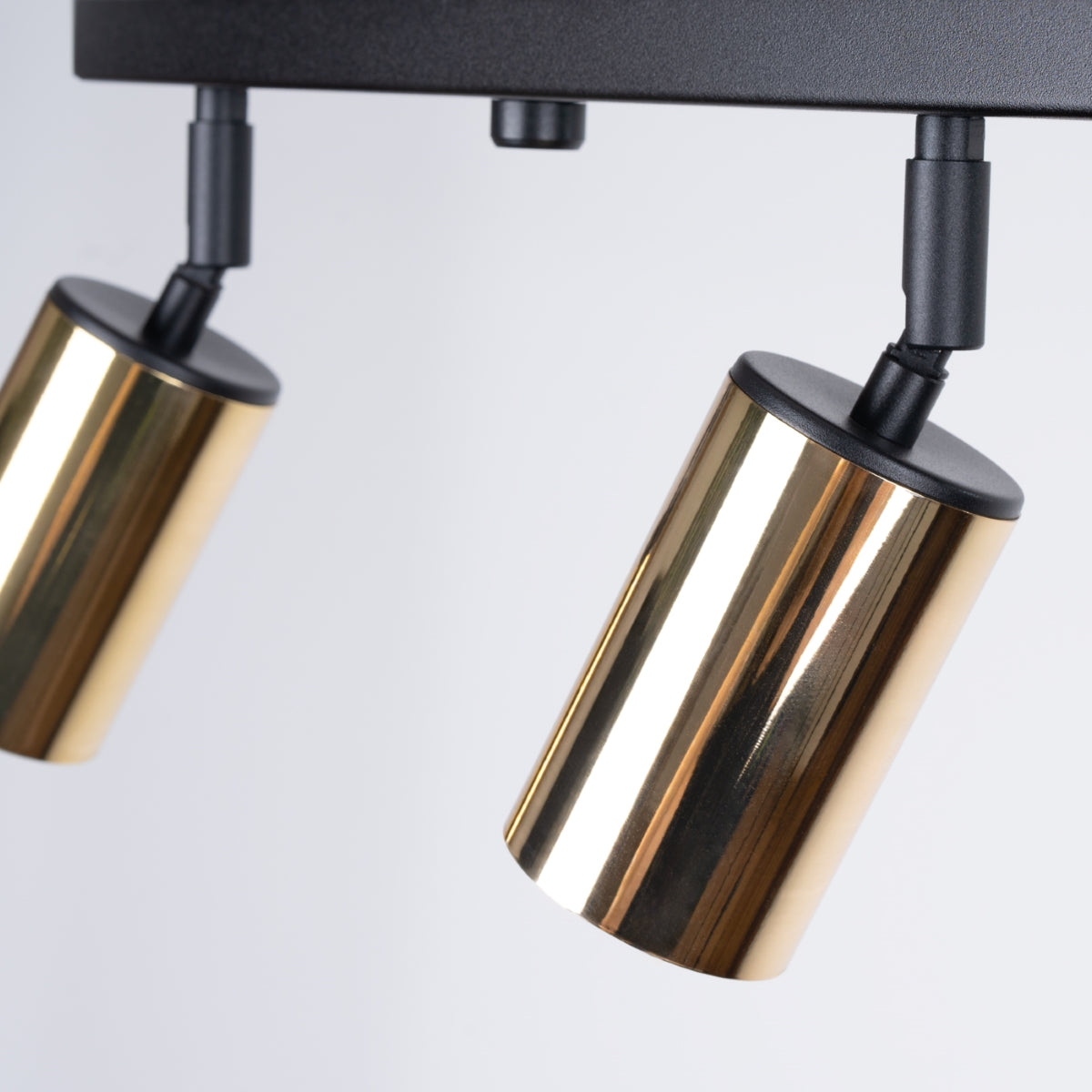 Deckenleuchte - Spot - Strahler WINX 4L schwarz & gold Sollux Lighting