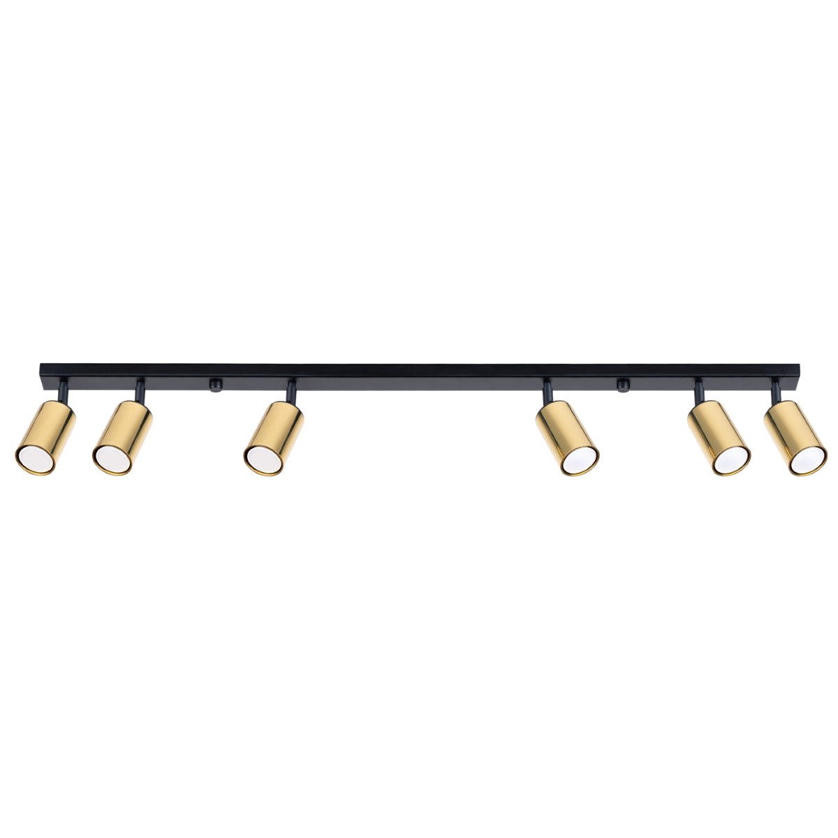 Deckenleuchte - Spot - Strahler WINX 6L schwarz & gold Sollux Lighting