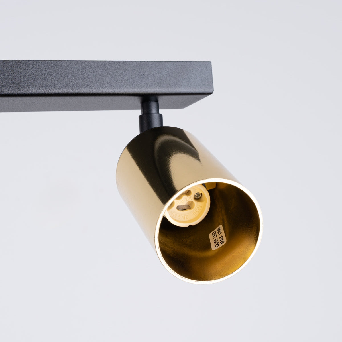 Deckenleuchte - Spot - Strahler WINX 6L schwarz & gold Sollux Lighting