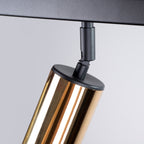 Deckenleuchte - Spot - Strahler WINX 6L schwarz & gold Sollux Lighting