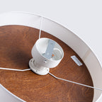 Deckenleuchte TELESTO Weiß & Dunkelbraun Sollux Lighting