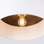 Deckenleuchte TELESTO Weiß & Dunkelbraun Sollux Lighting