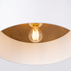 Deckenleuchte TELESTO Weiß & Hellbraun Sollux Lighting