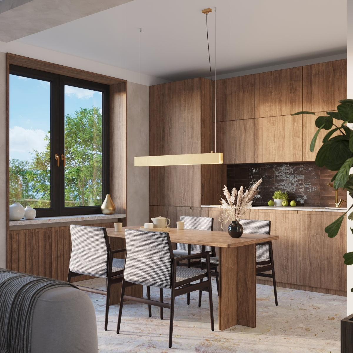 Pendelleuchte SPARK gold Sollux Lighting