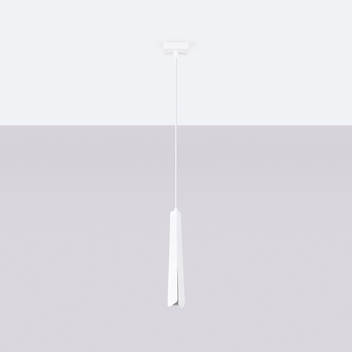 Pendelleuchte PRYSM 1 weiß Sollux Lighting