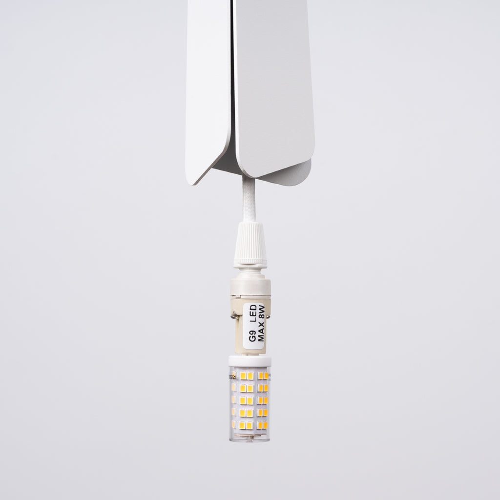 Pendelleuchte PRYSM 1 weiß Sollux Lighting