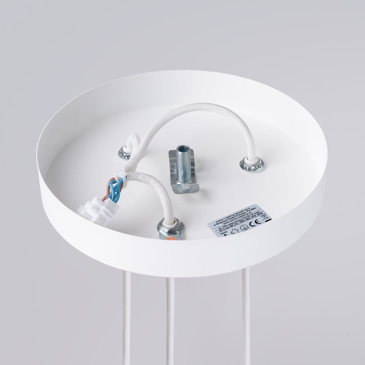 Pendelleuchte PRYSM 3P weiß Sollux Lighting