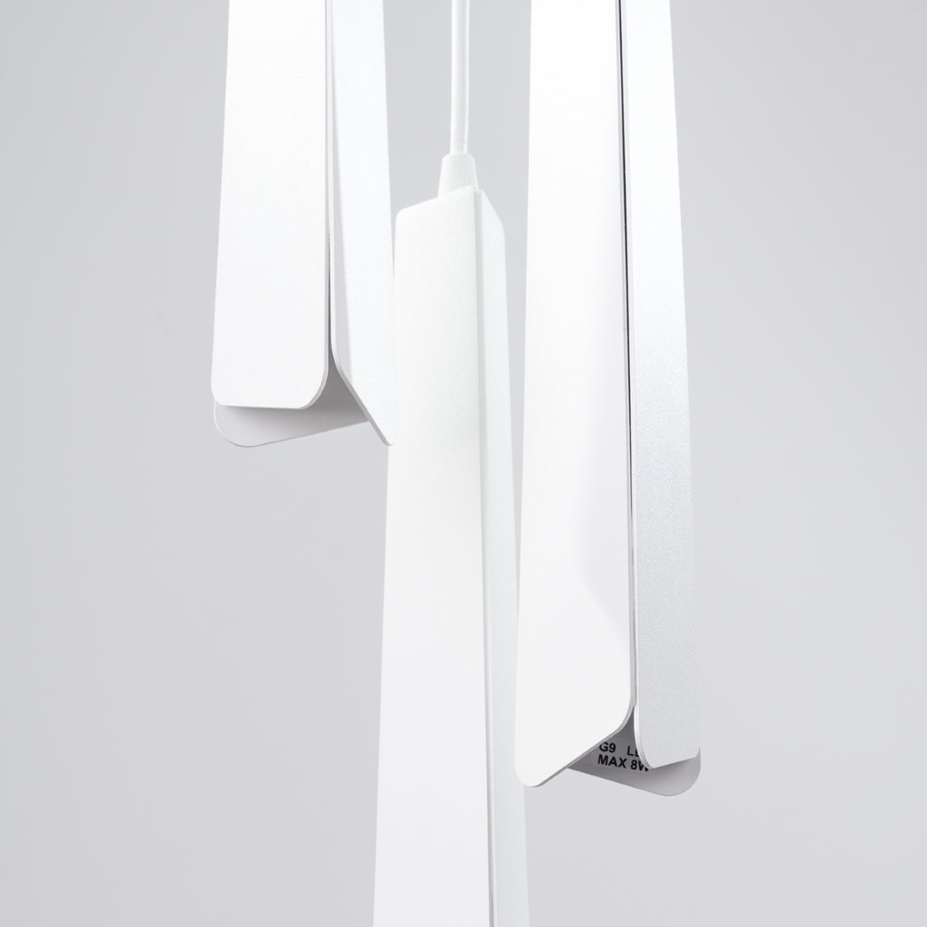 Pendelleuchte PRYSM 3P weiß Sollux Lighting